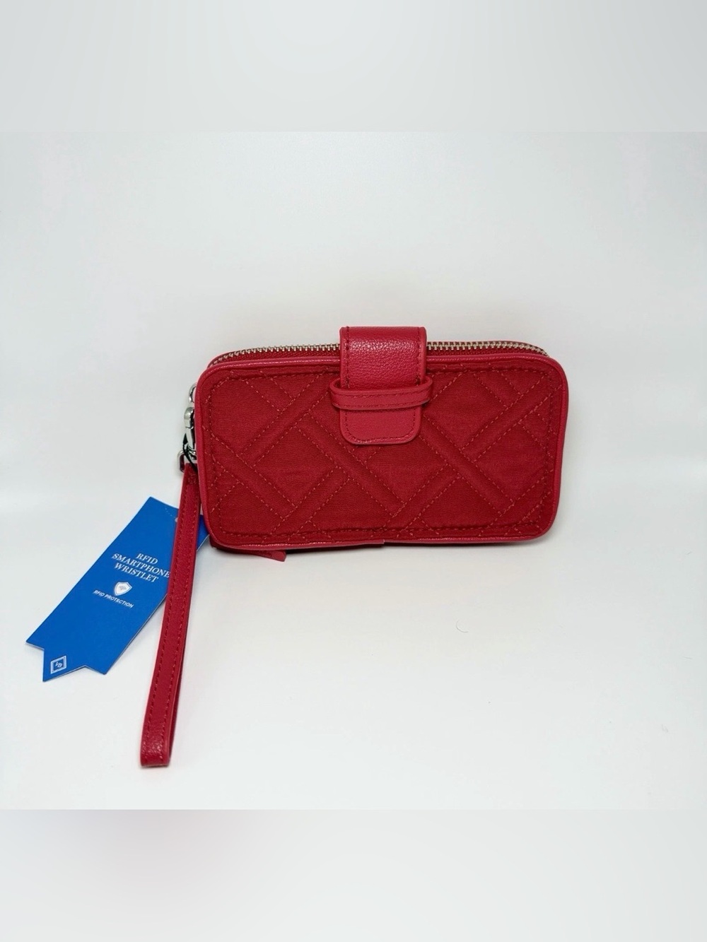 NWT Vera Bradley RFID‎ Smartphone Wristlet in Passion Red